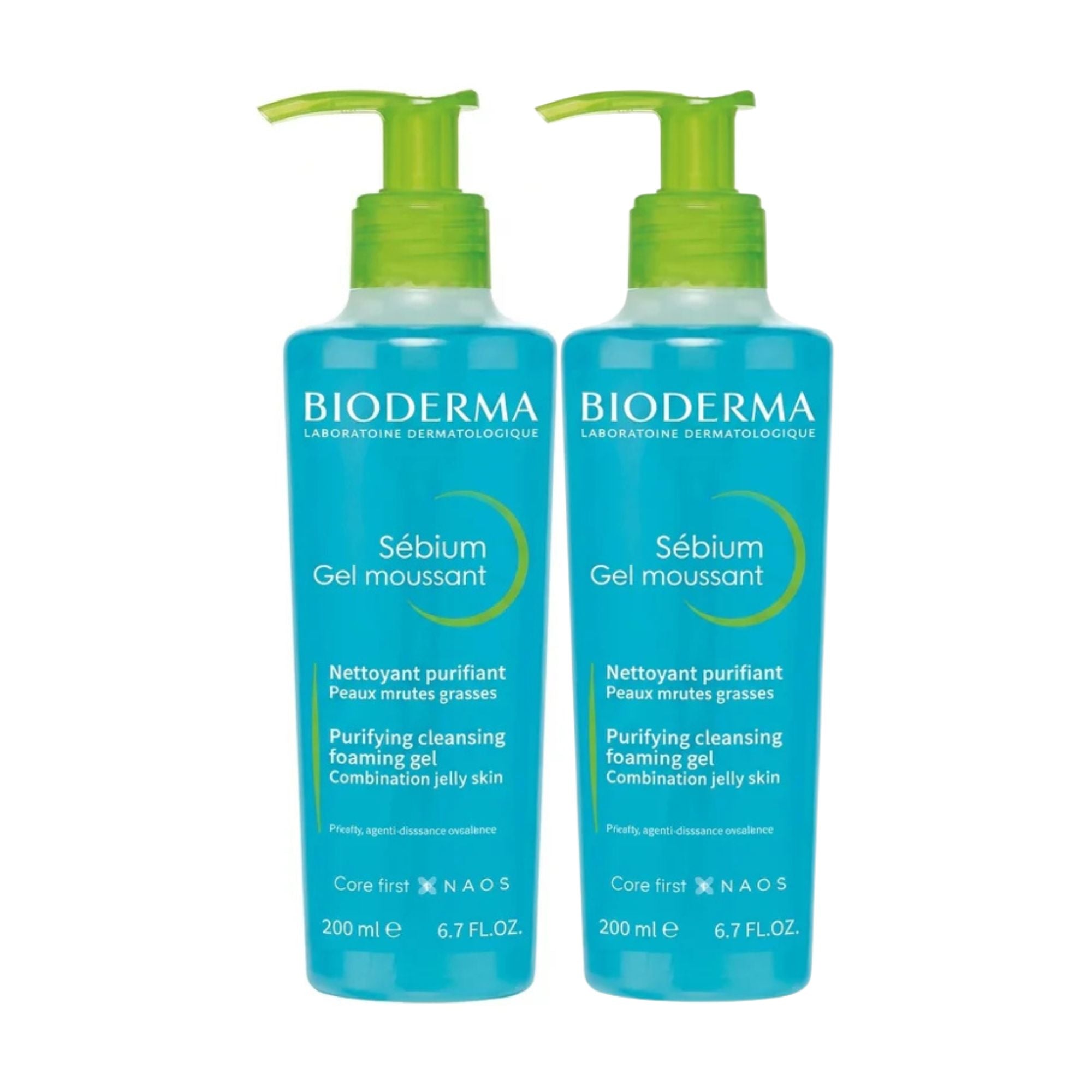 Bioderma Sebium Purifying Cleansing Foaming Gel Duo